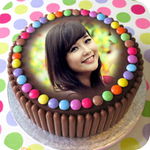 Birthday Cake Photo Frame icon