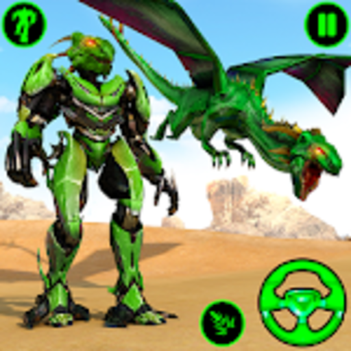 Dragon Robot Transformation Games - City Battle icon