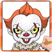 How To Draw Pennywise It (Pennywise It Drawing2) icon