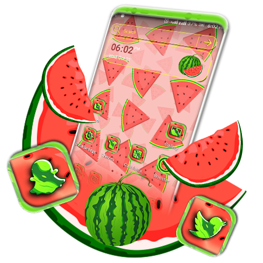 Watermelon Slices Theme Launcher icon