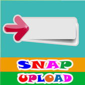 Snap upload for Snapchat Guide أيقونة