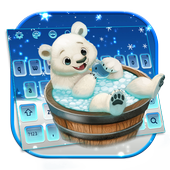 Klawiatura Cute Ice Bear icon