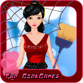 Clean up my hair and spa salon icon