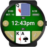 Blackjack Watch Face