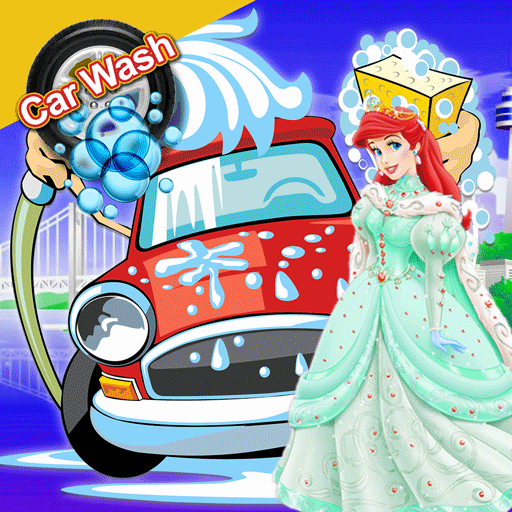 Princess Car Wash Spa-Fix and Drive Princess's Car icon