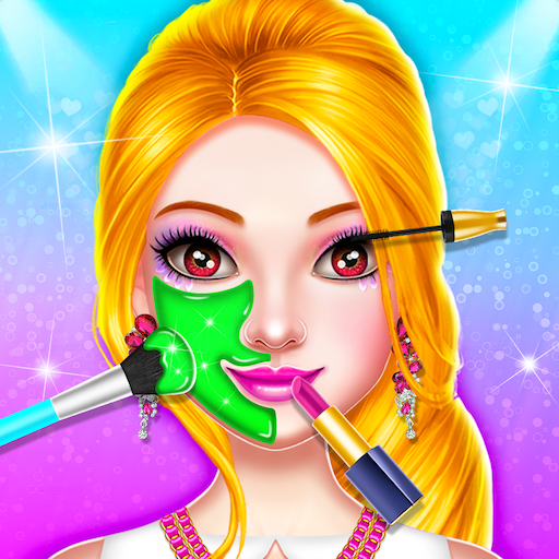 Princess Model Makeover - Makeup - Dressup Salon icon