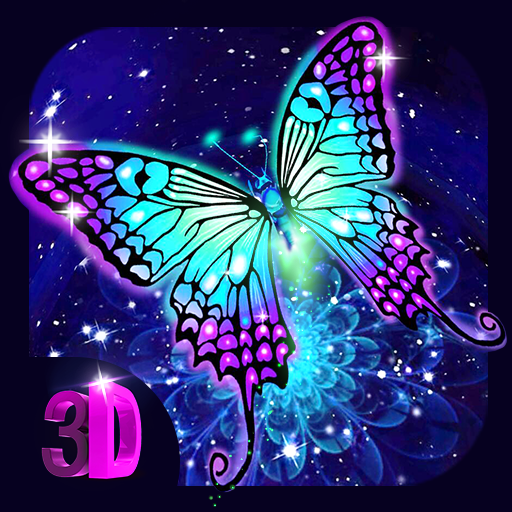 3D Butterfly Live Wallpaper icon