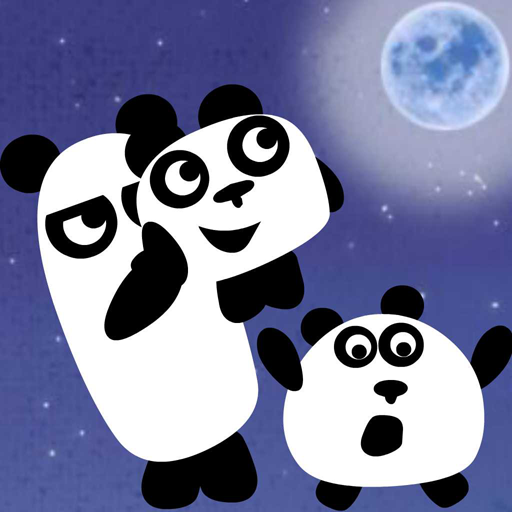 3 Pandas Night  : Adventure Puzzle Game icon