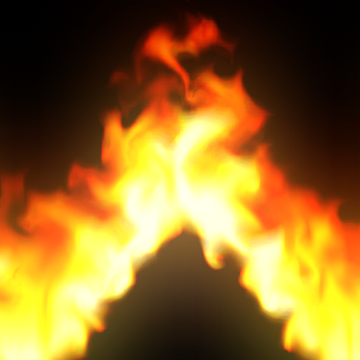 Magic Flames: fire simulation sandbox &amp; wallpaper icon