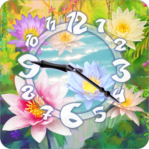 Sacred Flower Clock Widget icon