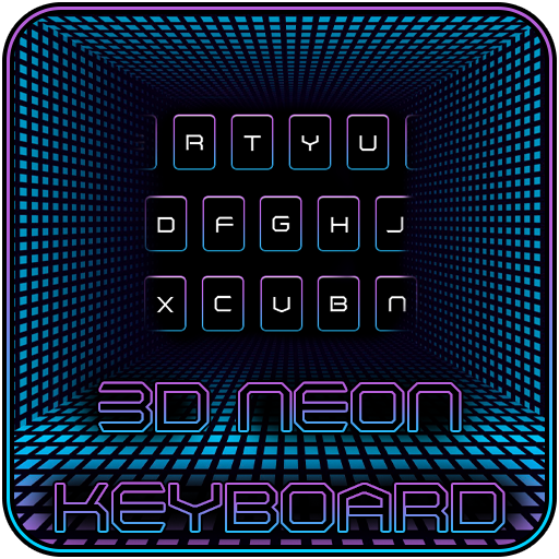 3D Neon Keyboard Theme icon