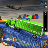Impossibe Sky Truck Driving 3D icon
