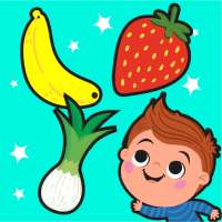 3歳から5歳子供向け果物と野菜の学習ゲーム