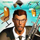 Destroy House Office Supermarket Smash Shooter icon