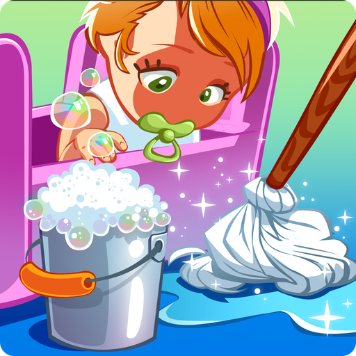 Baby Doll House Cleaning Game icon