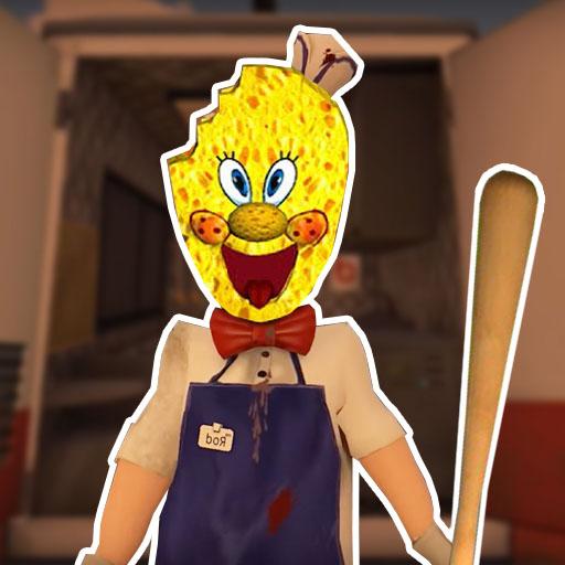 hello ice sponge granny scream icon