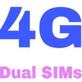 4G Only (Dual SIM) icon