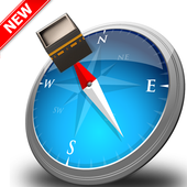 Compass Qibla and Prayer Time icon