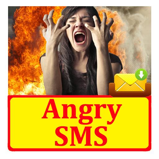 Angry SMS Text Message Latest Collection icon