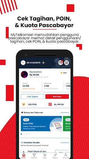 MyTelkomsel - Beli Pulsa/Paket & Dapat Kuota 7,5GB screenshot 3