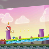 Bosske red Ball game in 4 worlds icon