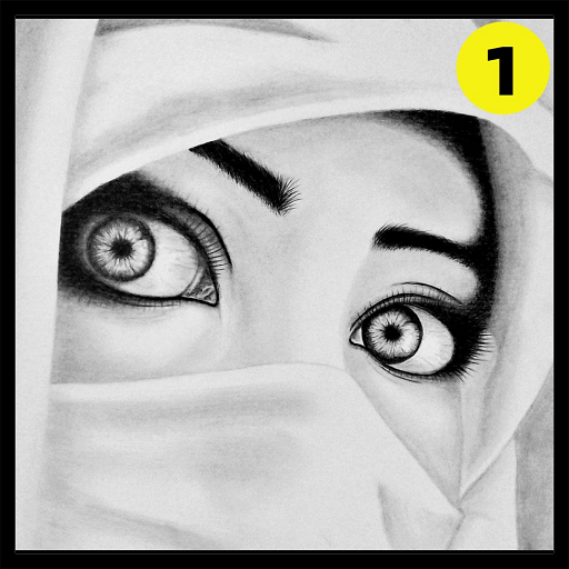 Technical pencil drawings in 3d icon