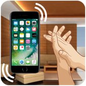 Find phone by clapping icon