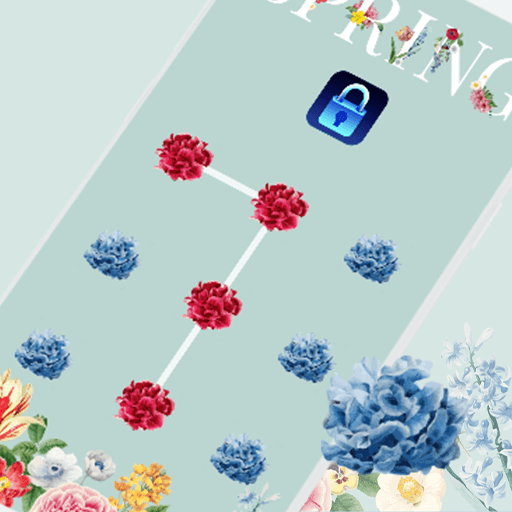 Spring Flowers - App Lock Master Theme иконка