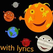 Solar System Song w/ lyrics Kids Learning Offline icon