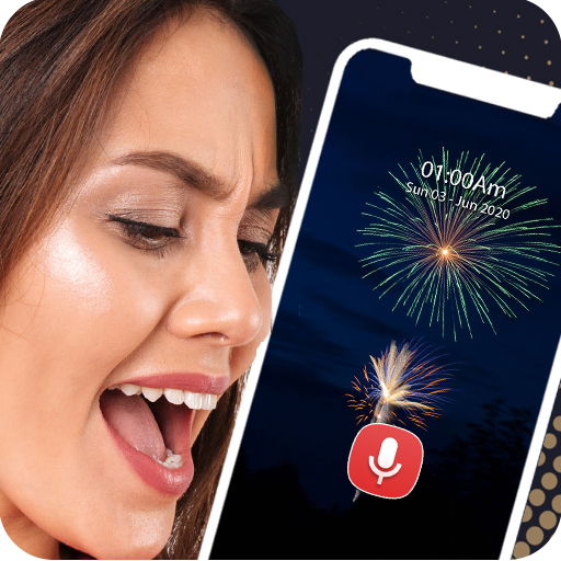 New Year Voice Lock Screen: Voice Screen Lock icon