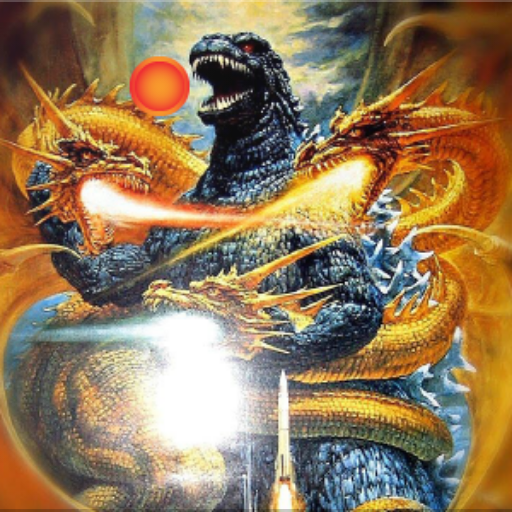 Godzilla vs King ghidorah and Kong Wallpaper icon