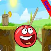 Red Aventure Candy Ball Jump