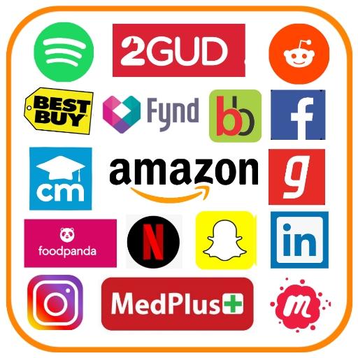 app store-social media shopping android all apps icon