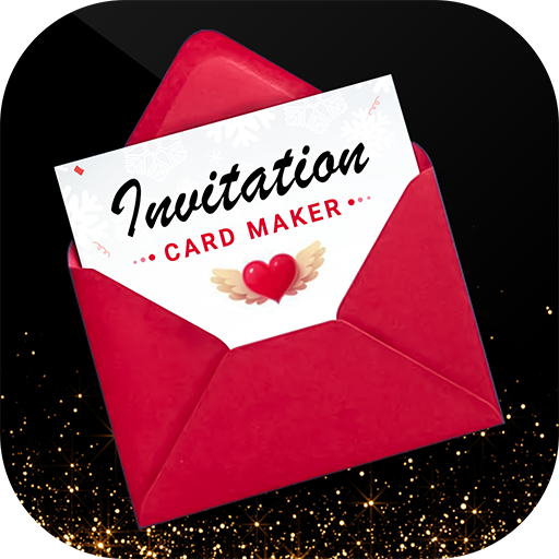 Digital Invitation Card Maker icon