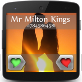 Photo Caller ID Love Theme icon