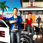 Real Virtual Family Working Mother Game 2018 icon