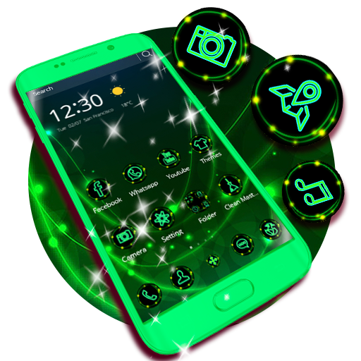Neon Green Theme icon