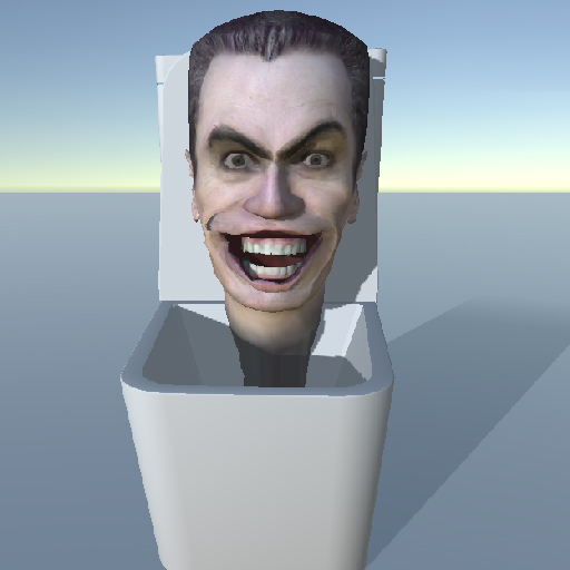 Skibidi toilet war attack icon