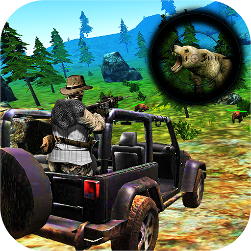 Bear Hunting on Wheels 4x4 - FPS Shooting Game 18 icon