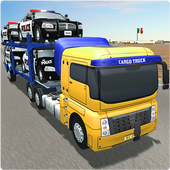 Crazy Truck Offroad : Police Transport Game icon