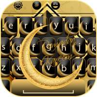 Ramadan Keyboard - Gold Ramadan Keyboard Theme on 9Apps