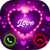 3D Color Caller Screen - Love Caller Screen