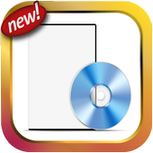 Remote control for DVD icon