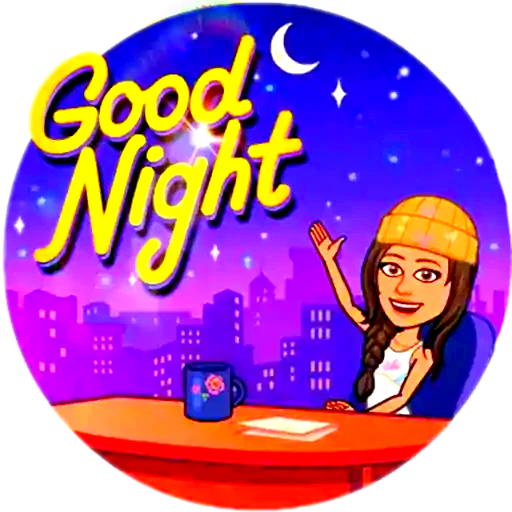 Good Night Stickers for WhatsApp icon