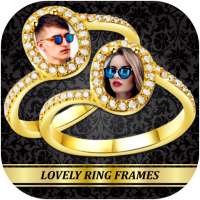 Lovely Ring Photo Frame : Wedding Photo Ring on 9Apps