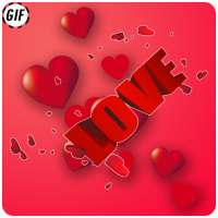 Romantic 3D love GIF