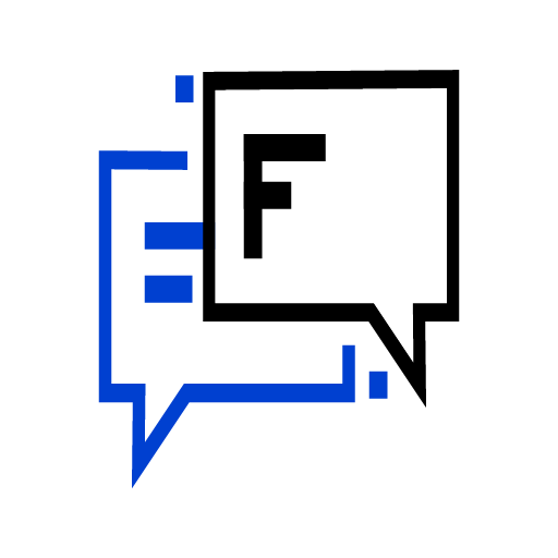 Fake social post icon