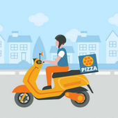 3D City Scooter Driver Simulator icon