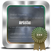 Artistic GO SMS icon