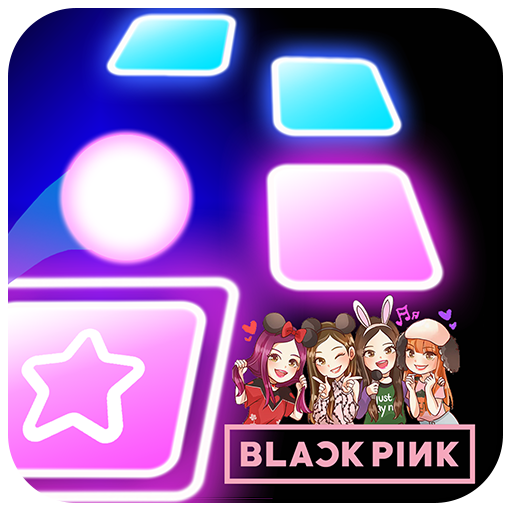 BLACK PINK Tiles Hop Ball - Ne icon